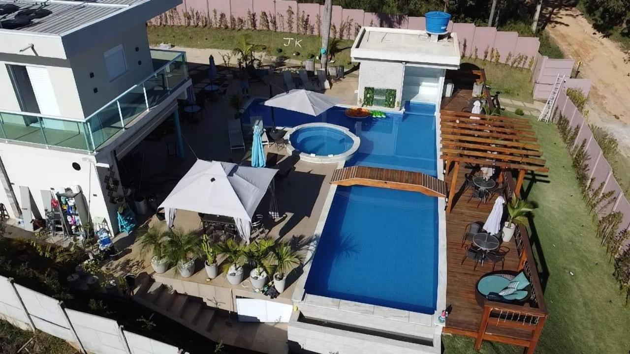 Chacara Arena Jk Com Piscina Integrada Com Sauna E Hidromassagem Ibiúna Buitenkant foto